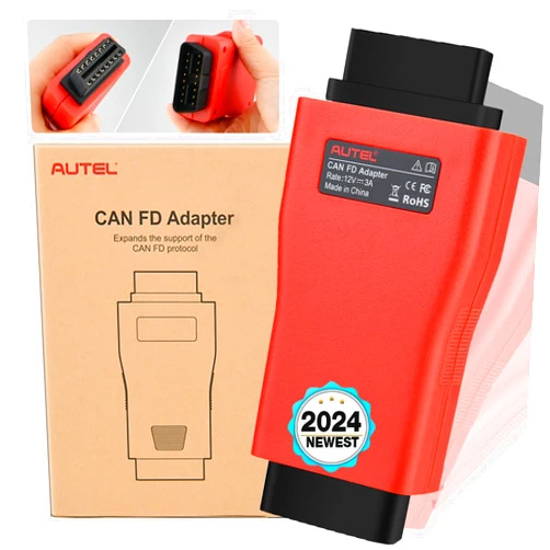 Autel CAN FD CANFD Adapter for GM MY2020 Vehicles, 2024 Newest Compatible with Autel Scanner Diagnostic Scan Tool MaxiSys Series Vehicle Models W/CAN FD Protocol (100% Original)