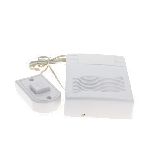 Othmro Wired Doorbell Chime White Plastic Receiver for Home and Business High Quality 0238 White 1PCS
