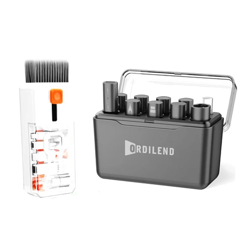 Ordilend iPhone Cleaning Kit Black + Keyboard Cleaning Kit Laptop Cleaner