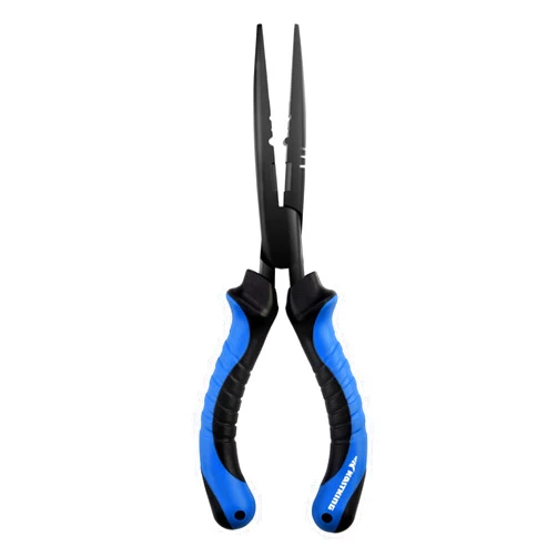 KastKing Intimidator Fishing Pliers, Corrosion Resistant Polymer Coated Fishing Tools, Tungsten Carbide Cutters, Saltwater Resistant Fishing Gear