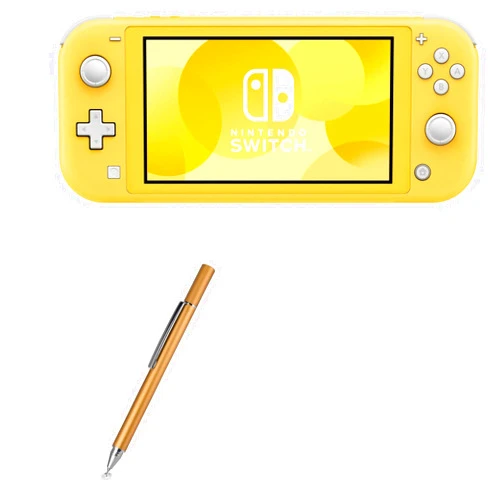 BoxWave Stylus Pen Compatible with Nintendo Switch Lite - FineTouch Capacitive Stylus, Super Precise Stylus Pen - Champagne Gold