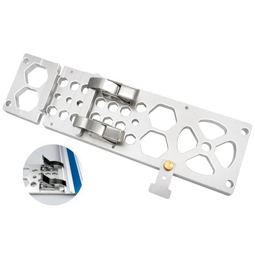 ViewReal Track Saw Square for Precise 90° Cuts- Right Angle Circular Saw Guide Rail, Compatible with Festool & Makita Guide Rails, Easy-Install Circular Saw Guide (Upgraded)