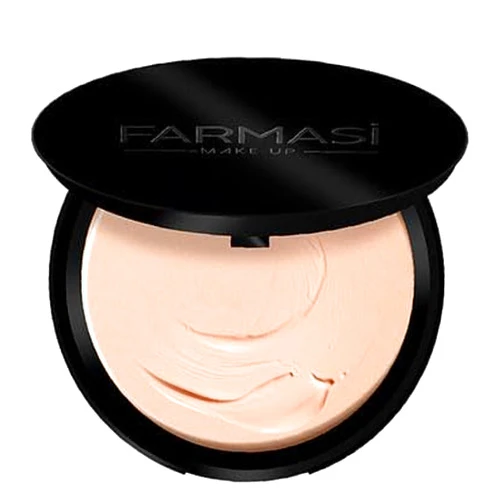 Farmasi Make Up Flawless Touch Pata Cream 01 - Porcelain - Full Coverage, Long-Lasting Foundation for a Smooth and Flawless Finish - Suitable for All Skin Types-10g/0.35oz