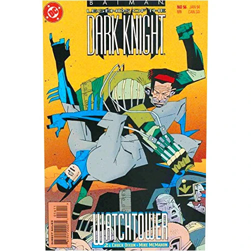 DC Batman: Legends of the Dark Knight #56 FN ; DC comic book | Chuck Dixon Watchtower