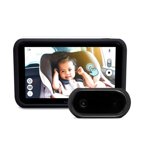 Tiny Traveler Baby Monitor - Tiny Basic Kit (TT002BC) - Baby Car Monitor Camera with Sound, Auto Night Vision HD 720p 5