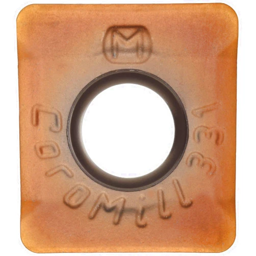 Sandvik Coromant COROMILL Carbide Milling Insert, N331 Style, Rectangular, GC1020 Grade, TiAlN Coating, N3311A115008EKL,0.195