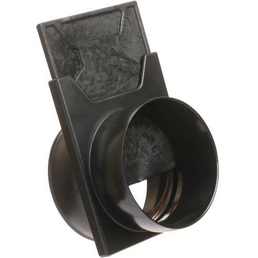 Loc-Line Anti-Static Vacuum Hose Component, Black Acetal Copolymer, Slide Valve, 2-1/2