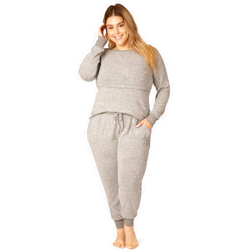 Kindred Bravely Zoe Nursing Pajama & Lounge Set | Postpartum Pajamas