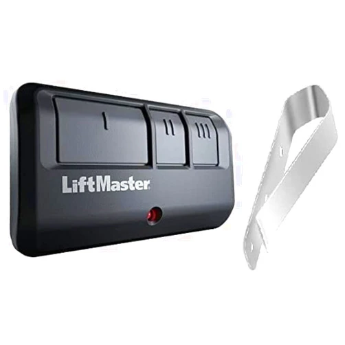 LiftMaster 893LM 3-Button Garage Door Opener Remote Control, Dark Gray