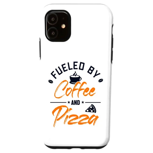 Kit Pizza Maker Baker Costume Stone For Oven Gifts iPhone 11 Fueled by Coffee and Pizza Chef Baker Pizzaiolo Pizza Maker Case