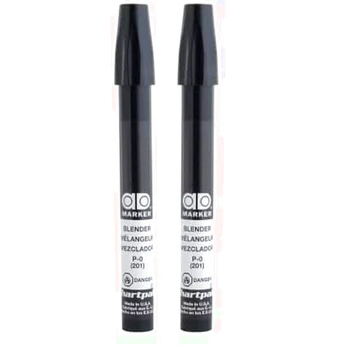 AD Marker The Original Chartpak, Tri-Nib, Blender (Colorless), 1 Each (P-O) (Pack of 2)