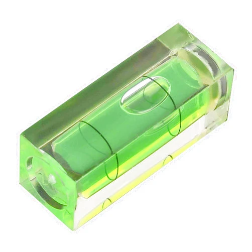 ERDAN 10X10X29mm Square Mini Leveling Bubble Mini Leveler level Ruler Household Level Instrument(10Pcs)