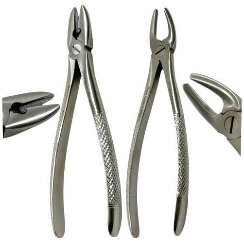 Artlab 2 Each - MD1 & MD2 - Upper Jaw Tooth & Molar Extraction Forceps - Upper Bicuspids, Cuspids, Incisors, and Roots & Upper First, Second, and Third Molars - German Stainless Steel