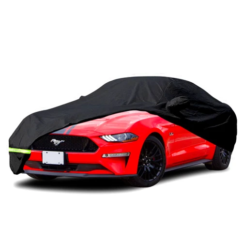 YIXIN Waterproof Car Covers for 1994-2021 Ford Mustang GT/Shelby/Cobra/Bullitt/ECOBOOST car Cover 190T Covers Suitable for 100% Waterproof and Windproof Belt and Double Door Zipper up to 192