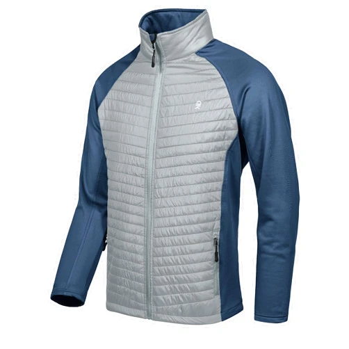 Little Donkey Andy Men's Insulated Running Warm Jacket, Thermal Hybrid Hiking Jacket