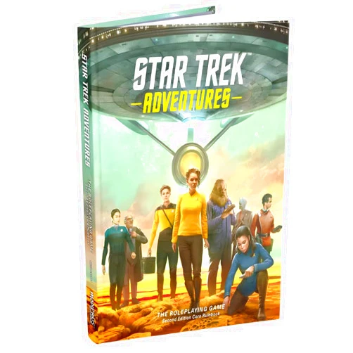Modiphius Entertainment: Star Trek Adventures: Second Edition - Core Rulebook - Hardcover RPG Book, Tabletop Role Playing Game, Officially Licensed