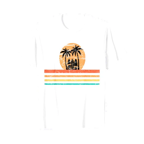 Surfboard Surfing Graphic for Surfers Water Sports Surfer Graphic Surfboard Vintage Surfing For Surfers T-Shirt