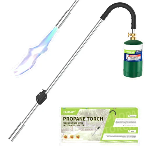 EASITALY Weed Torch Propane Burner,80,000BTU Blow Torch,35