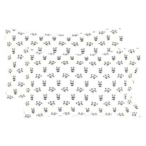 Scientific Sleep 2 Pcs Cartoon Pillowcases 100% Cotton Cozy Standard 20