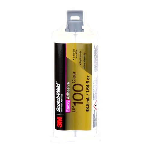 3M Scotch-Weld Epoxy Adhesive DP100 Clear, 48.5 mL