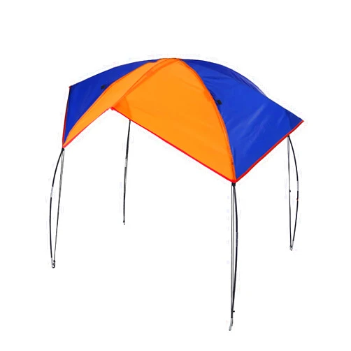 gernie Boat Shade Canopy, 2‑4 Persons Boat Sun Shade Shelter Inflatable Kayak Awning Canopy, Sailboat Awning Cover Fishing Tent Sun Shade, Sun Awning for Inflatable Boat Raft (68351