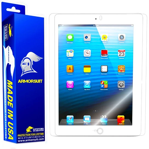 ArmorSuit MilitaryShield - The new iPad (Verizon) Screen Protector Shield + Lifetime Replacements
