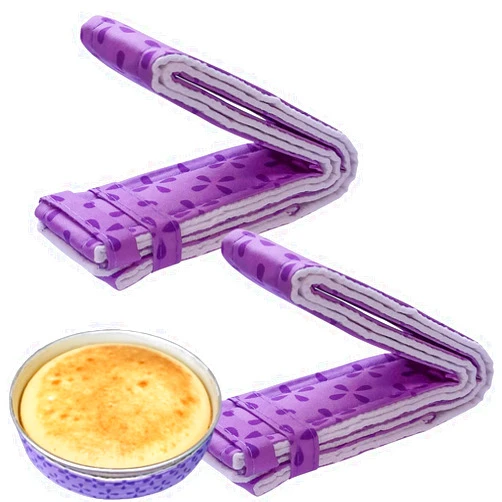 yuntop 2 Piece Bake Even Cake Strips, Cake Pan Dampen Strips, Cake Pan Strips for Evenly Baked Cakes