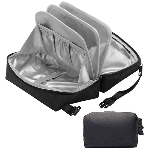 Rinvanic Toiletry Bag for Men,Travel Mens Toiletry Bag Large Toiletry Organizer Bag Fits Bottles Vertically Shaving Bag Waterproof Dopp kit for Toiletries Accessories