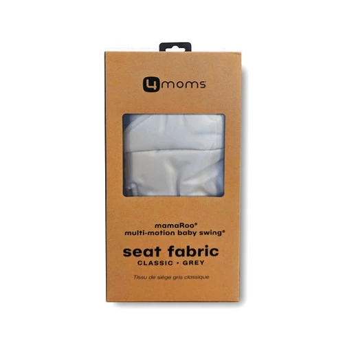4moms Extra Seat Fabric, MamaRoo Baby Swing, Model 1046, Grey Classic