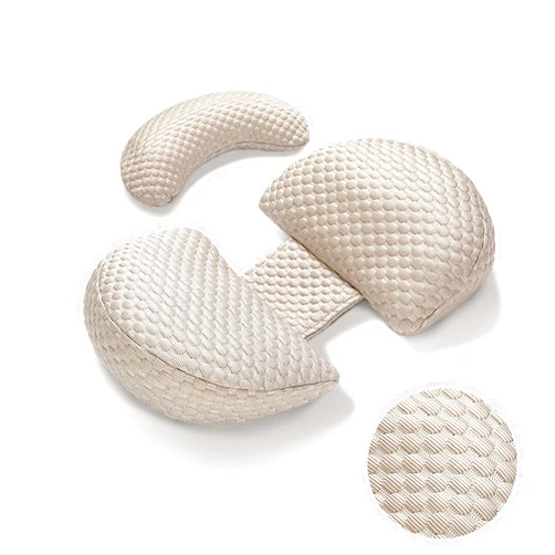Taynoes Pregnancy Pillows Cooling for Sleeping, Maternity Pillows, Detachable and Adjustable Double-Sided Support for Pregnant Women Back, Belly, Stomach,Hip Pregnancy Must Haves (Coffee)
