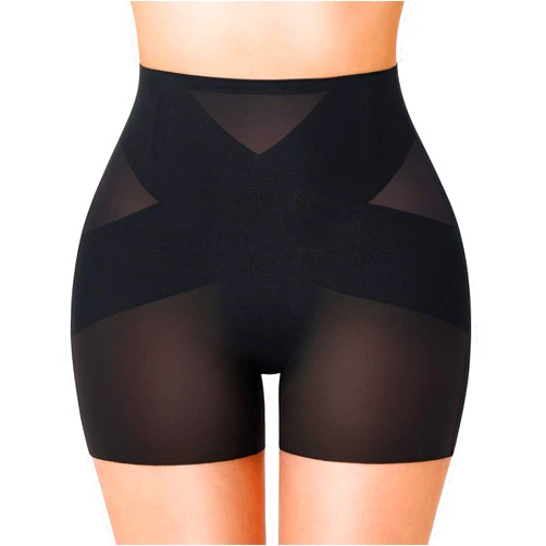 Gotoly Shapewear Tummy Control Mid-Waist Body Shaper Shorts Butt Lifting Panties Shapewear Shorts