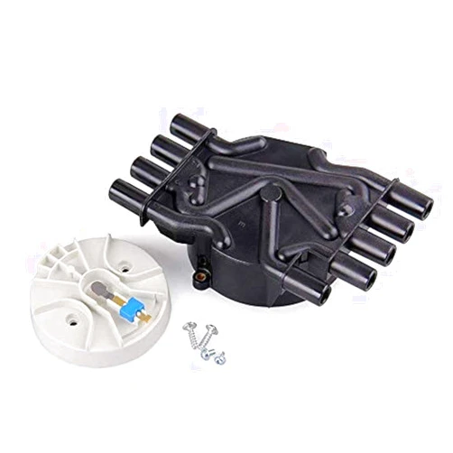 big-autoparts Ignition Distributor Set Brass Terminals Distributor Cap and Rotor Kit compatible with Chevrolet GMC Cadillac Vortec V8 5.0l 5.7l 7.4l Compatible Part Number DR474 DR331