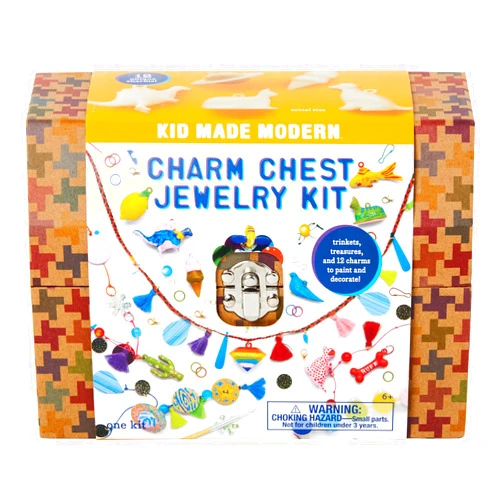 Kid Made Modern Charm Chest Jewelry Craft Kit