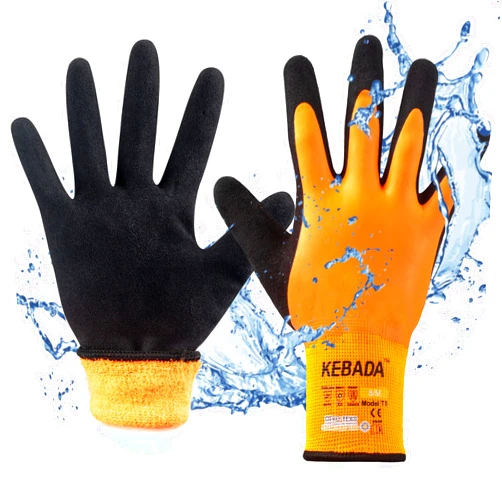 Kebada Waterproof Winter Work Gloves for Men and Women,Insulated Work Gloves for Men Cold Weather,Warm Freezer Gloves