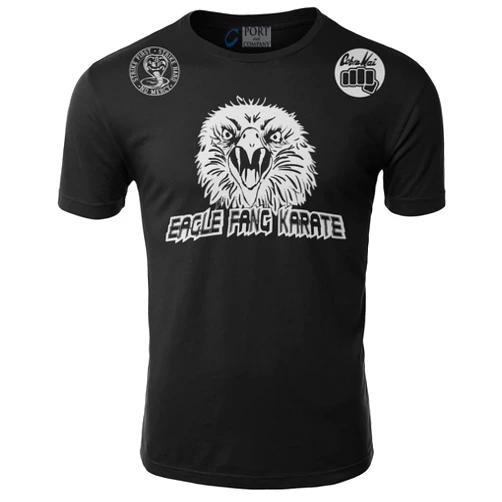 MMA Customs Eagle Fang Karate Bite Like an Eagle King Cobra Snake Sponsored MMA Front Design