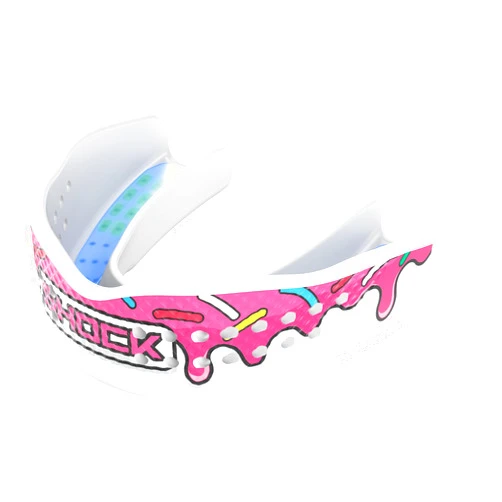 Shock Doctor Sports Mouth Guard, Breathable Low Profile Custom Fit, Basketball, Football, Lacrosse, Hockey & More