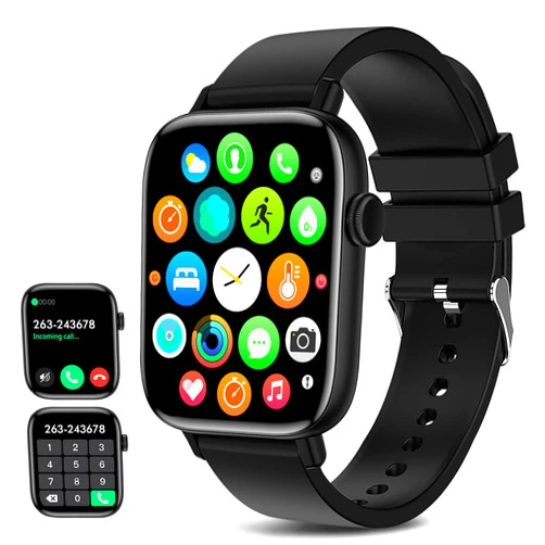 BYBUKCKR Smart Watch for iPhone/Android Phones (Answer/Make Calls) - 1.9