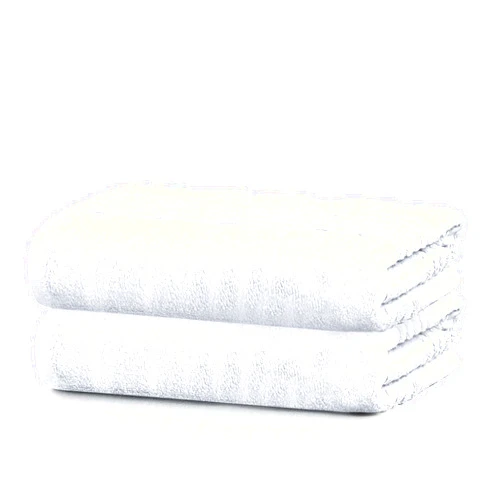 BLUSPEAR Cotton Small White Bath Towels Bulk 20 x 40 |2 Pack Economy Multipurpose Cheap Towels for Hotel, Sauna, Pool, Gym, Spa | Highly Absorbent & Quick Drying Hotel Towel for Bathroom.