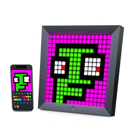 Divoom LED Light Pixel Display Panel Suit for RGB Light Bars, Smart App Control with Cool Animation Desk Setup for PC, TV, Gaming Room Decor