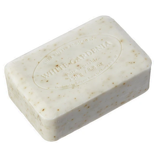Pre de Provence French Milled Soap, 250g White Gardenia, 8.82 ounces (Pack of 2)