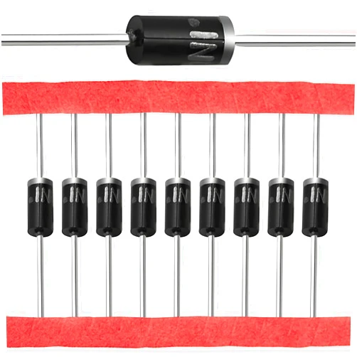 Chanzon 1N4007 Rectifier Diode 1A 1000V DO-41 (DO-204AL) Axial 4007 IN4007 1 Amp 1000 Volt Electronic Silicon Diodes (Pack of 100 Pieces)