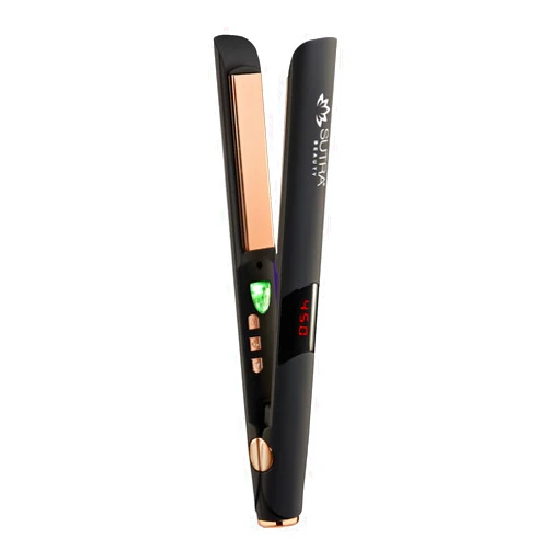 Sutra Professional Flat Iron | Ionic Infrared - Hair Straightener with Adjustable Digital Temperature, Auto Shut Off, Swivel Cord