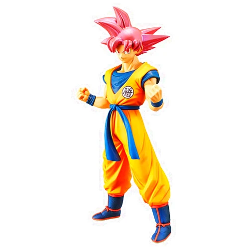 Banpresto Dragonball Super Movie Cyokoku Buyuden-Super Saiyan God Son Gokou Toy, Multicolor, (Model: BP39032_10221)