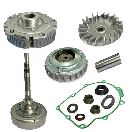 C CLINK CCLINK Wet Clutch Kit Assembly with Clutch Carrier Housing Primary Sheave Oneway Gasket for Grizzly 660 2002-2008,Rhino 660 2004-2007