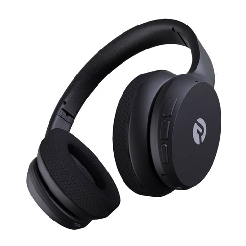 Raycon Fitness Headphones - Wireless Over-Ear-Headphones with 45 Hours of Battery, Active Noise Cancellation, Awareness Mode, 3 Quick Swap Ear Cushions, IPX4 Water Resistance (Black)