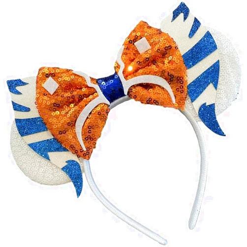 CLGIFT Jedi Minnie Ears, Black Mouse Ears, Darth Vader, Mickey Ears (Ahs)