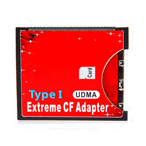 Chenyang SD to CF Card Adapter SDHC SDXC to Standard Compact Flash Type I Card Converter UDMA Card Reader with SD Card