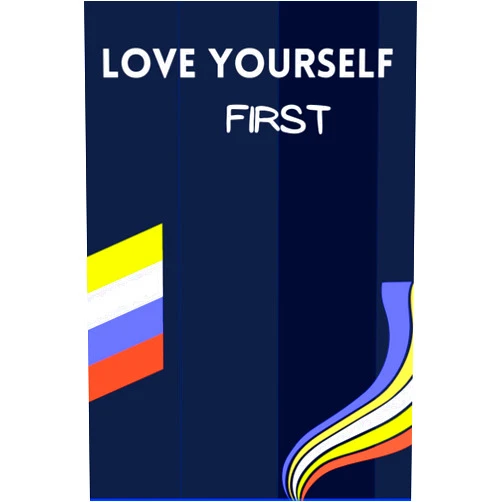 By Ree Ward (Author), Minsy Mae (Author), Cheesy Chaser (Author) & 0 more Love yourself first (dark blue)