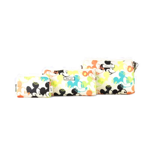JuJuBe | Be Set Organization Pouches, Pretty Travel Toiletry Bag Set for Women, Stylish Party Clutch or Handbag