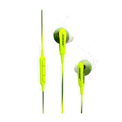 Bose SoundSport In-Ear Headphones For Apple Devices (741776-0030) - Energy Green (Renewed)